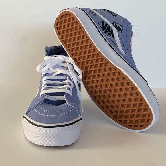 VANS SK8-Hi Lavender Lustr Skateboarding Shoes - Picture 8 of 8